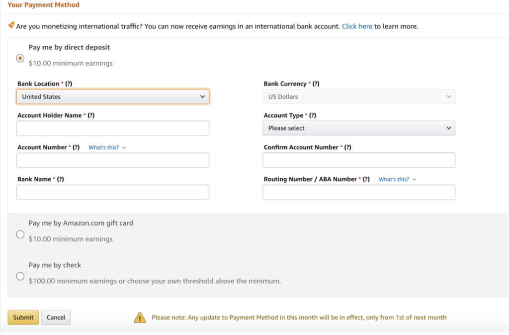 2. Amazon Associates